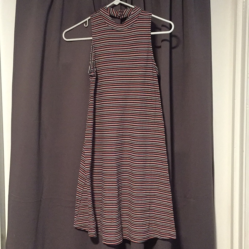 Striped swing dress
